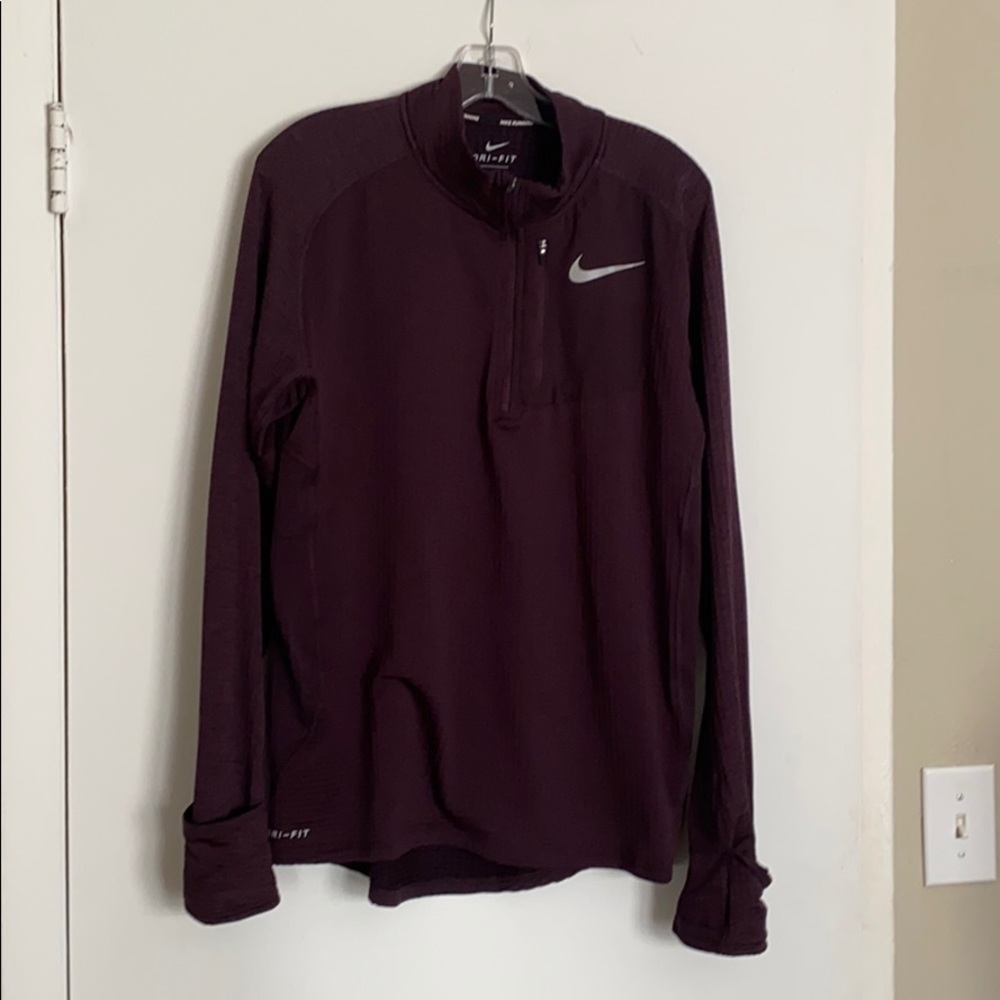 Nike running half zip dri-fit athletic pullover